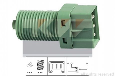 Вимикач ліхтаря сигналу гальма Kw 510131 (фото 1)