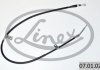 Трос ручного тормоза LINEX 07.01.02 (фото 2)