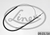 Трос ручного гальма LINEX 09.01.54 (фото 2)