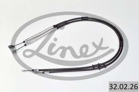 Трос ручного тормоза LINEX 32.02.26 (фото 1)