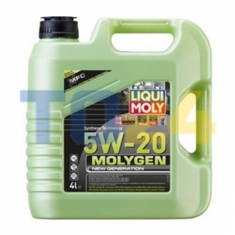 Олива моторна Molygen New Generation 5W-20 4л 20798