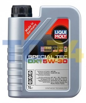 Масло моторное Liqui Moly Special Tec DX1 5W-30 (1 л) 20967