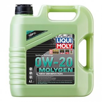 ОЛИВА МОТОРНА MOLYGEN NEW GENERATION 0W-20 4л 21357