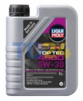 Моторное масло 5W30 LIQUI MOLY 2317 (фото 1)