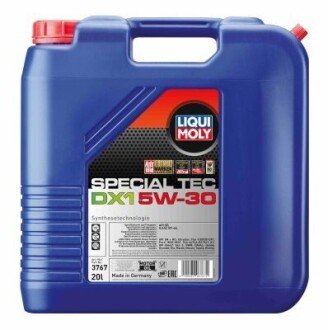 ОЛИВА МОТОРНА SPECIAL TEC DX1 5W-30 20Л LIQUI MOLY 3767