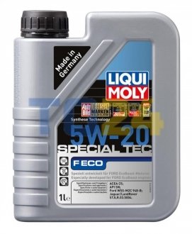 Моторное масло 5W20 (1L) LIQUI MOLY 3840 (фото 1)