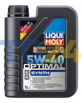 Масло моторное Liqui Moly Optimal Synth 5W-40 (4 л) 3926