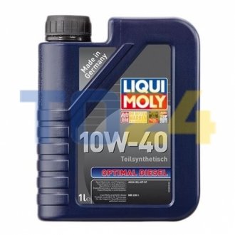 Олива моторна Optimal Diesel 10W-40 1л LIQUI MOLY 3933 (фото 1)