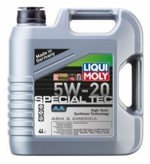Моторное масло 5W20 (4L) LIQUI MOLY 7658 (фото 1)