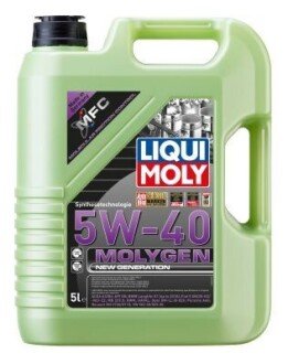 Олива моторна Molygen New Generation 5W-40 5л 8536