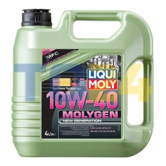 ОЛИВА МОТОРНА MOLYGEN NEW GENERATION 10W-40 4Л 8538