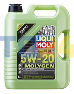 ОЛИВА МОТОРНА MOLYGEN NEW GENERATION 5W-20 5Л 8540