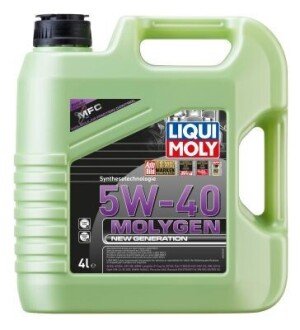 Олива моторна Molygen New Generation 5W-40 4л 8578