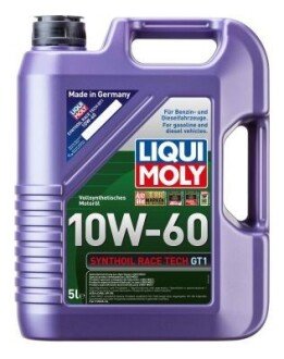 Моторное масло 10W60 (5L) LIQUI MOLY 8909 (фото 1)