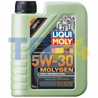 Олива моторна Molygen New Generation 5W-30 1л LIQUI MOLY 9041 (фото 1)