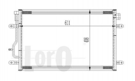 Радіатор кондиціонера A4/A6 Allroad 1.6-4.2 00-09 003-016-0012