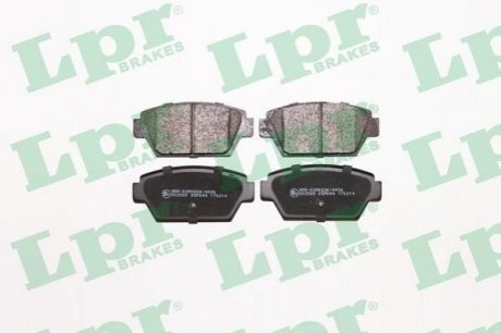 Дисковые тормозные колодки (задние) LPR 05P044 (фото 1)