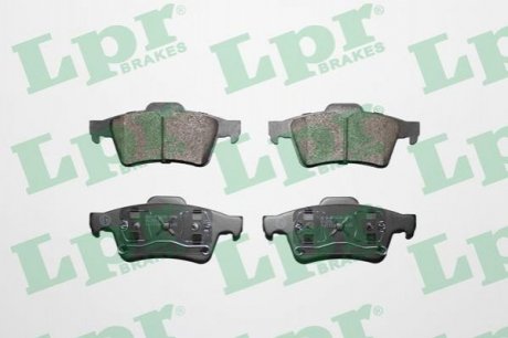 Дисковые тормозные колодки (задние) LPR 05P907 (фото 1)