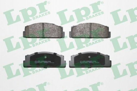 Дисковые тормозные колодки (передние) LPR 05P003 (фото 1)