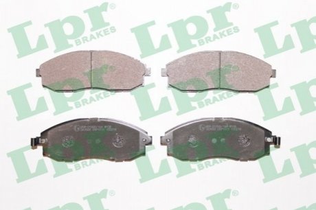 Дисковые тормозные колодки (передние) LPR 05P1015 (фото 1)
