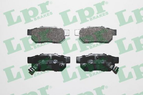 Дисковые тормозные колодки (задние) LPR 05P1425 (фото 1)