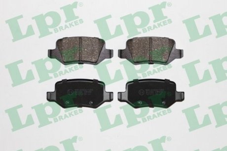 Дисковые тормозные колодки (задние) LPR 05P850 (фото 1)