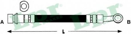 Шланг тормозной LPR 6T48265 (фото 1)