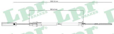 Тросик зчеплення C0256C