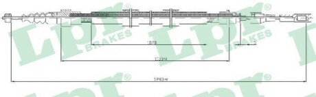 Трос ручного гальма C0258B