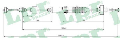 Трос сцепления C0260C