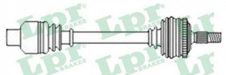 Привідний вал LPR DS52588 (фото 1)