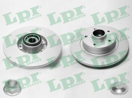 Гальмівний диск LPR R1049PCA (фото 1)