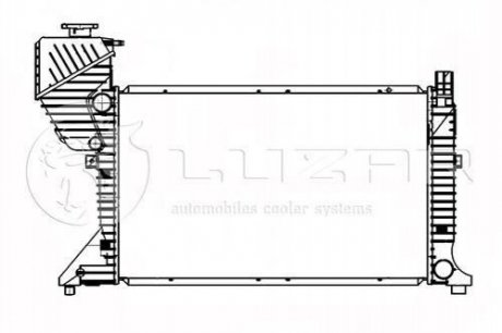 Радіатор охолодження двигуна LRc 1550