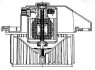 Електровентилятор обігрівача Hyundai Solaris II (17-) LUZAR LFh 08L5 (фото 3)