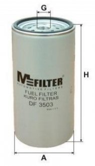 Паливний фільтр M-Filter DF3503