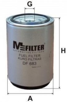 Топливный фильтр M-FILTER DF683 (фото 1)