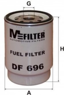 Паливний фільтр M-Filter DF696