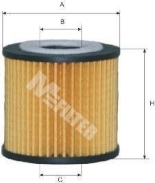 Масляний фільтр M-FILTER TE600 (фото 1)