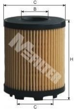 Масляный фильтр M-FILTER TE646 (фото 1)