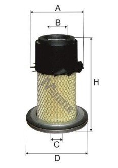 Повітряний фільтр M-Filter A1064