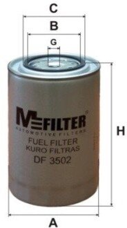 Топливный фильтр M-Filter DF3502