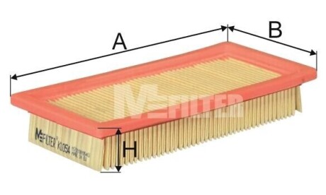 K 1054 Фільтр повітряний K 1054