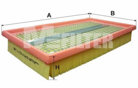 Повітряний фільтр K349