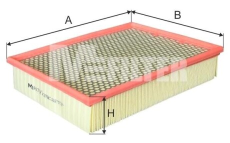 Воздушный фильтр (с сеткой) K378C