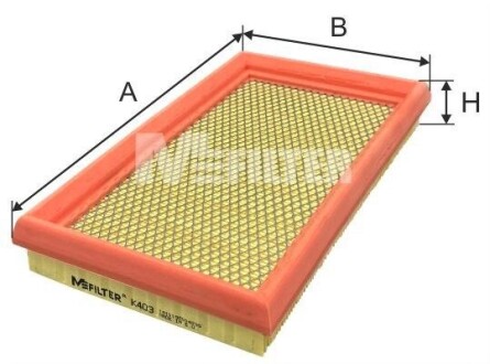 K 403 Фільтр повітряний K 403