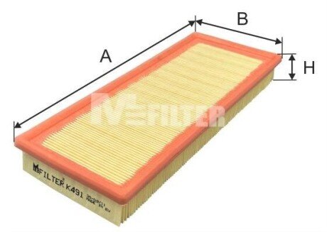 Фильтр воздушный K 491