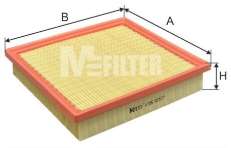 K 7195 Фільтр повітряний K 7195