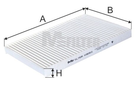 K 9053 Фільтр салона K 9053