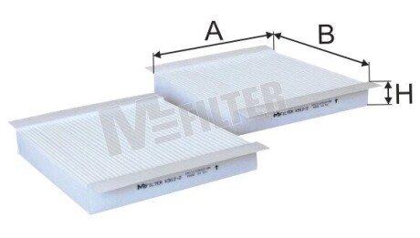 K 912-2 Фільтр салона K 912-2