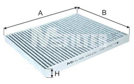 K 9127 C Фільтр салона K 9127C